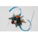 Wedding Boutonnieres & Wrist Corsage in Teal, Rust & Ivory | Faux Flower Accessories