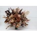Wedding Bouquets in Cinnamon, Terracotta & Beige | Faux Bridal & Bridesmaid Bouquets