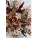 Wedding Bouquets in Cinnamon, Terracotta & Beige | Faux Bridal & Bridesmaid Bouquets