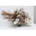 Wedding Bouquets in Beige, Brown, Gray, White & Off-White | Faux Bridal & Bridesmaid Bouquets