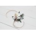 Wedding Boutonnieres & Wrist Corsage in White & Beige | Faux Flower Accessories