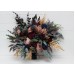 Wedding Bouquets in Burgundy, Navy Blue, Dusty Rose & Gold | Faux Bridal & Bridesmaid Bouquets