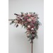 Mauve blush pink flower arch arrangement . Arbor flowers. Floral archway. Faux flowers for wedding arch. 0503
