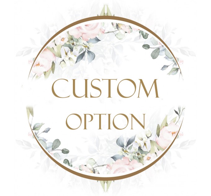 Custom Boutonniere or Corsage – Personalized Faux Floral Accessories