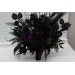 Black, Green & Purple Gothic Moody Bridal and Bridesmaid Bouquets