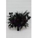 Black, Green & Purple Gothic Moody Bridal and Bridesmaid Bouquets