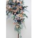  Flower arch arrangement in dusty blue beige colors.  Arbor flowers. Floral archway. Faux flowers for wedding arch. 0506