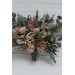 Wedding bouquets in beige brown colors. Bridal bouquet. Faux bouquet. Bridesmaid bouquet. 0507