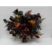 Protea & Calla Lily Bridal Bouquet | Deep Burgundy, Rust & Hunter Green Wedding Flowers
