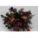 Protea & Calla Lily Bridal Bouquet | Deep Burgundy, Rust & Hunter Green Wedding Flowers