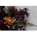 Protea & Calla Lily Bridal Bouquet | Deep Burgundy, Rust & Hunter Green Wedding Flowers