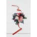 Wedding Boutonnieres & Wrist Corsage in Navy Blue, Dusty Rose & Mauve | Faux Flower Accessories