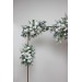  Flower arch arrangement in white color.  Arbor flowers. Floral archway. Faux flowers for wedding arch. 5013