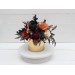 Halloween centerpiece. Table decor. Wedding flowers in box. 5014-1