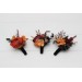 Halloween Wedding Boutonniere | Faux Flower Accessories for Halloween Theme