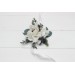  Wedding boutonnieres and wrist corsage  in white color scheme. Flower accessories. 5013