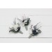  Wedding boutonnieres   in white and blue color scheme. Flower accessories. 5013-b-1