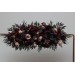  Flower arch arrangement in purple burgundy beige black colors.  Arbor flowers. Floral archway. Faux flowers for wedding arch. 5016