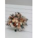 Wedding Bouquets in Orange, Rust & Peach | Faux Bridal & Bridesmaid Bouquets