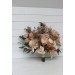 Wedding Bouquets in Orange, Rust & Peach | Faux Bridal & Bridesmaid Bouquets