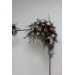 The Flower Arch Arrangement in Burgundy & Beige | Faux Floral Archway for Wedding
