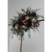 The Flower Arch Arrangement in Burgundy & Beige | Faux Floral Archway for Wedding