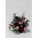 Flower arch arrangement in burgundy beige colors.  Arbor flowers. Floral archway. Faux flowers for wedding arch. 5018