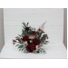  Flower arch arrangement in burgundy beige colors.  Arbor flowers. Floral archway. Faux flowers for wedding arch. 5018