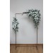  Flower arch arrangement in white colors.  Arbor flowers. Floral archway. Faux flowers for wedding arch. 5021