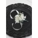  Wedding boutonnieres and wrist corsage  in white color scheme. Flower accessories. 5021