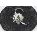  Wedding boutonnieres and wrist corsage  in white color scheme. Flower accessories. 5021