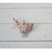 Flower comb in blush pink color scheme. Wedding accessories for hair. Bridal flower comb. Bridesmaid floral comb. 5027-sara