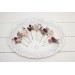 Set of hair pins in blush pink burgundy color scheme. Hair accessories. Flower accessories for wedding. 5028-anna