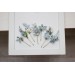  Set of 7 hair pins in dusty blue color scheme. Hair accessories. Flower accessories for wedding.  5033