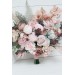 Wedding Bouquets in Beige & Blush Pink | Faux Bridal & Bridesmaid Bouquets