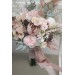 Wedding Bouquets in Beige & Blush Pink | Faux Bridal & Bridesmaid Bouquets