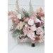 Wedding Bouquets in Beige & Blush Pink | Faux Bridal & Bridesmaid Bouquets