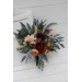 Cascading Fall Wedding Bouquet with Orchids & Dahlias | Faux Bridal & Bridesmaid Bouquets