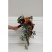 Cascading bouquet for fall wedding. Bridesmaid bouquet bouquet . Orchid dahlia bouquet. Faux bouquet. Wedding flowers. Bridesmaid bouquet. 0035