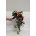 Cascading Fall Wedding Bouquet with Orchids & Dahlias | Faux Bridal & Bridesmaid Bouquets