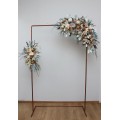  Flower arch arrangement in champagne ivory colors.  Arbor flowers. Floral archway. Faux flowers for wedding arch. 5044