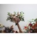 Wedding bouquets in beige blush pink colors. Bridal bouquet. Faux bouquet. Bridesmaid bouquet. 5043-1