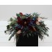  Flower arch arrangement in burgundy navy blue colors.  Arbor flowers. Floral archway. Faux flowers for wedding arch. 5047