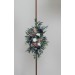  Flower arch arrangement in dusty rose mauve navy blue colors.  Arbor flowers. Floral archway. Faux flowers for wedding arch. 5046