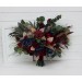 Wedding Bouquets in Burgundy, Navy Blue & Beige | Faux Bridal & Bridesmaid Bouquets