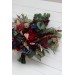 Wedding Bouquets in Burgundy, Navy Blue & Beige | Faux Bridal & Bridesmaid Bouquets
