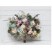 Colorful wedding bouquets. Bridal bouquet. Faux bouquet. Bridesmaid bouquet. 5048