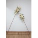  Flower arch arrangement in cream ivory champagne colors.  Arbor flowers. Floral archway. Faux flowers for wedding arch. 5049