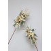  Flower arch arrangement in cream ivory champagne colors.  Arbor flowers. Floral archway. Faux flowers for wedding arch. 5049