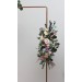  Flower arch arrangement in pink turquoise yellow colors.  Arbor flowers. Floral archway. Faux flowers for wedding arch. 5048